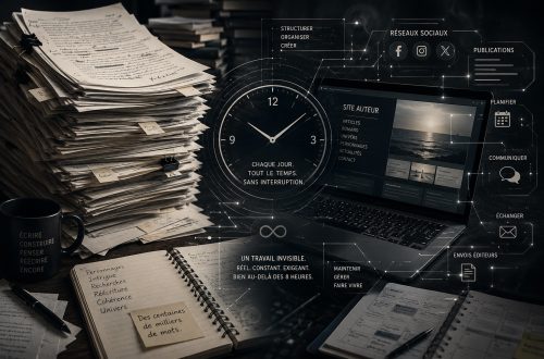 Le travail d'un écrivain